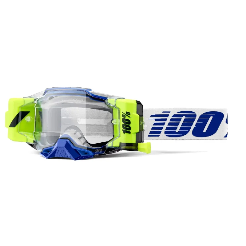 100% Armega Forecast Goggles Blue / Clear Lens