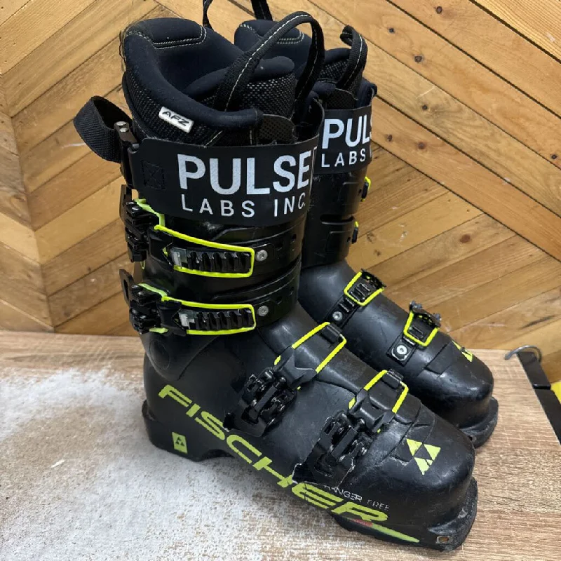 Fischer - Ranger Free GW 130 Downhill Touring Ski Boots - MSRP $850: Black/Green-unisex-26/26.5