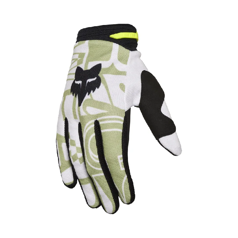 Fox - 180 Race Spec Purple Green Gloves