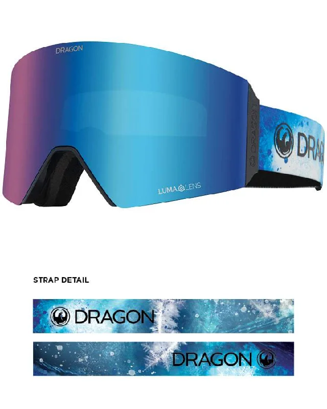 Dragon RVX Snow Goggles Permafrost / Lumalens Blue Ion + Spare Lens