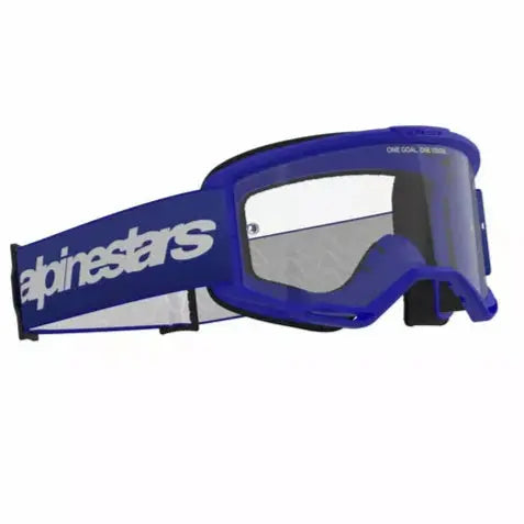 Alpinestars Vision 3 Wordmark Goggles Blue / Clear