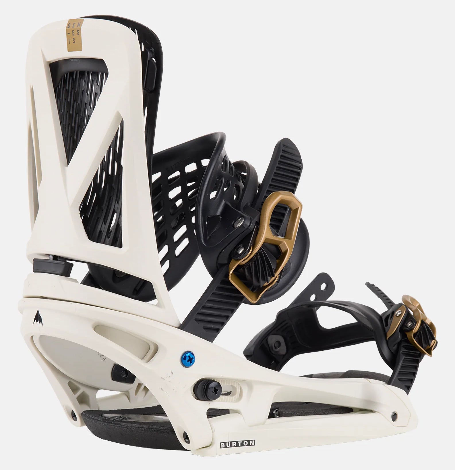 Burton Genesis EST Snowboard Bindings Mens White / Gold