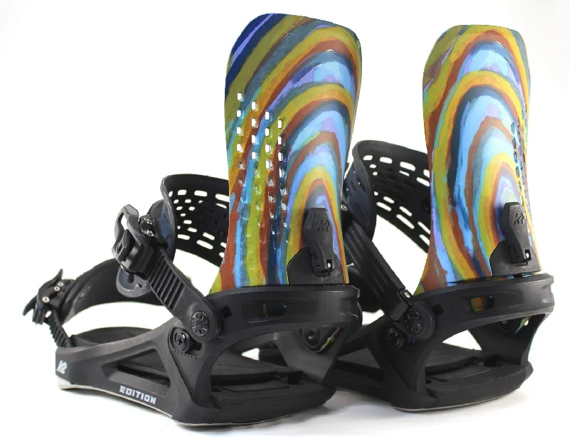 K2 Edition Snowboard Bindings Medium (Men's US 5-9) Hypno 2024 - Demo