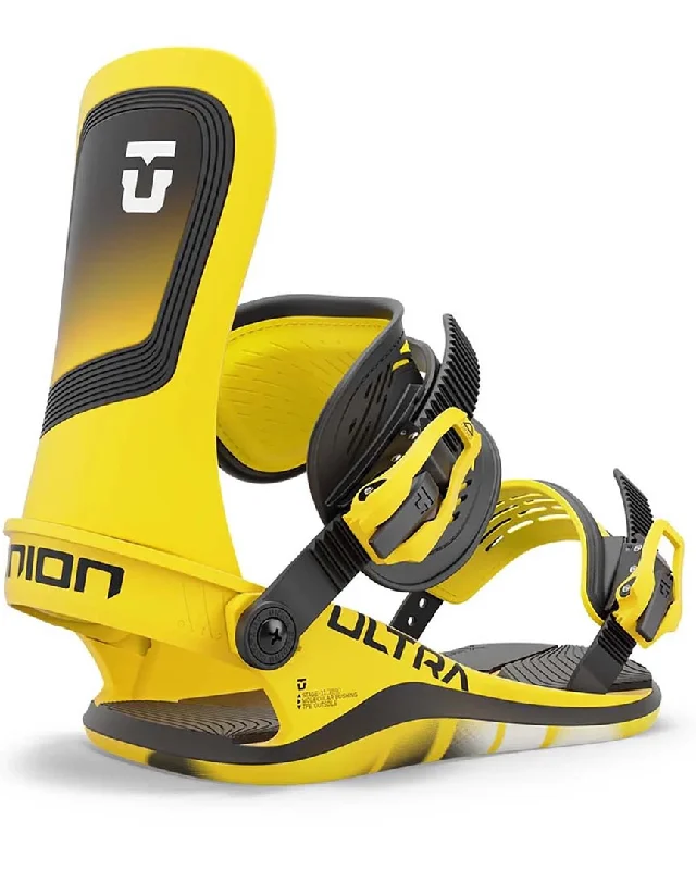 Ultra Snowboard Bindings - Yellow 2025