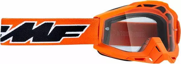 FMF Vision PowerBomb OTG Rocket Goggles Orange / Clear