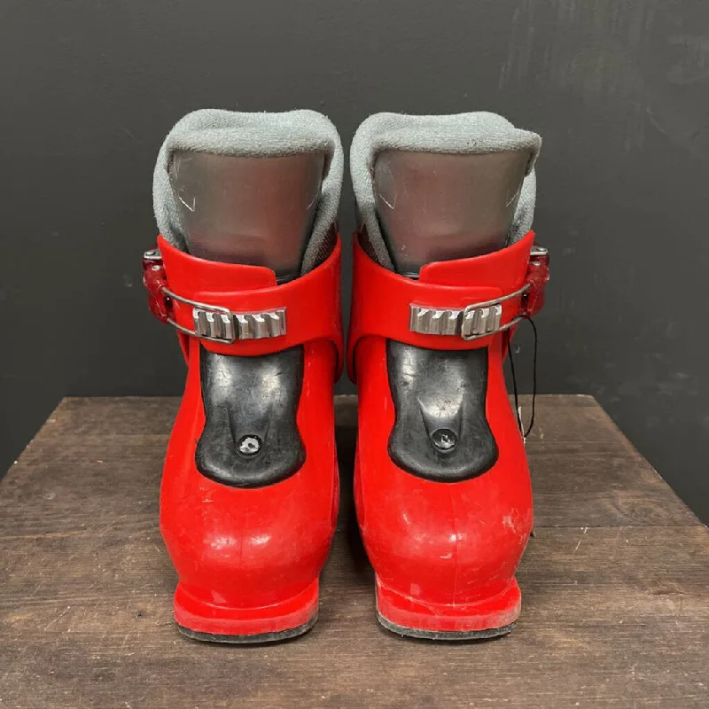 Head - Carve HT1 Kids Downhill Ski Boots: Red-children-17.5