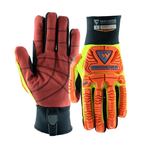 Impact Gloves, Oil & Gas, 87020, Rigcat 2, 6 Pair, Free Shipping