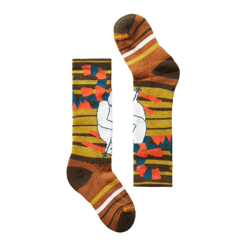 Smartwool Kids' Wintersport Yeti Pattern Ski Socks