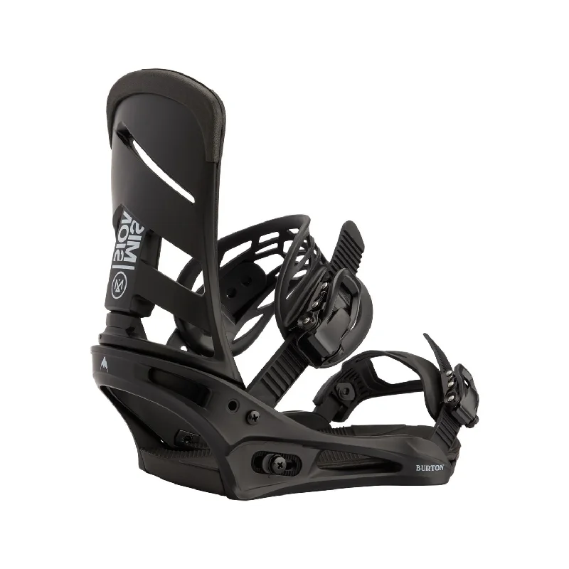 Burton Mission Re:Flex Snowboard Bindings 2025 - Black