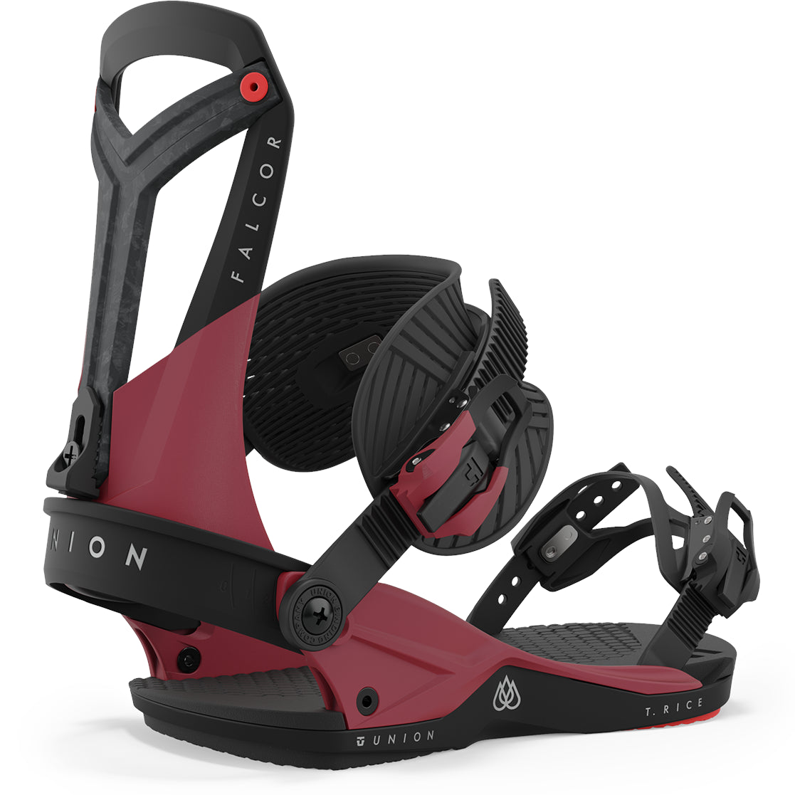 Union Falcor Snowboard Bindings Mens Red