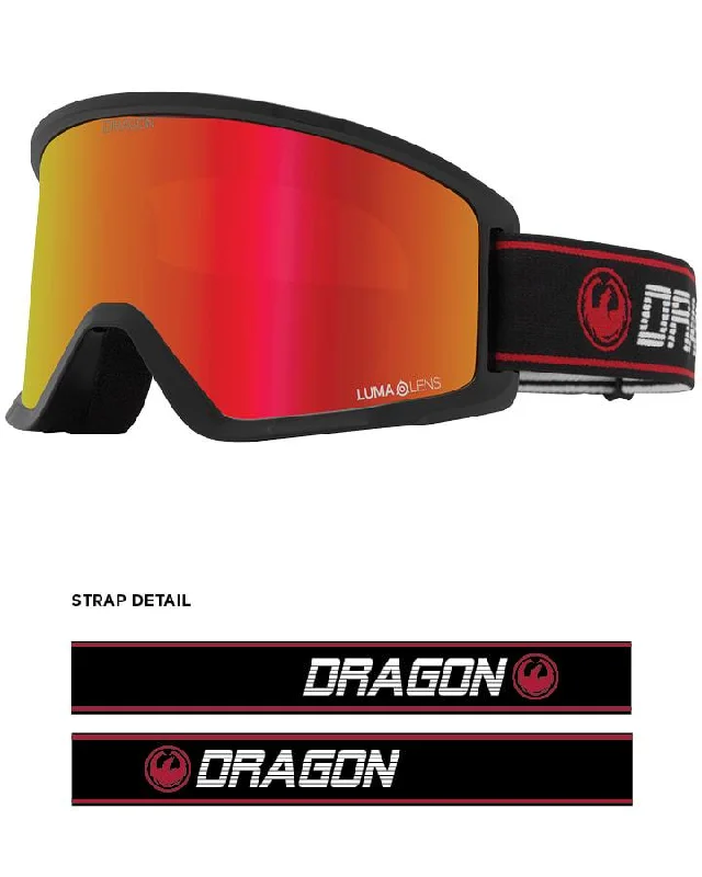 Dragon DX3 OTG Goggles Infrared / Lumalens Red Ion