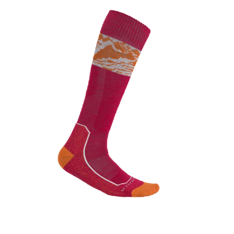 Icebreaker Women’s Ski+ Light OTC Alps 3D Socks