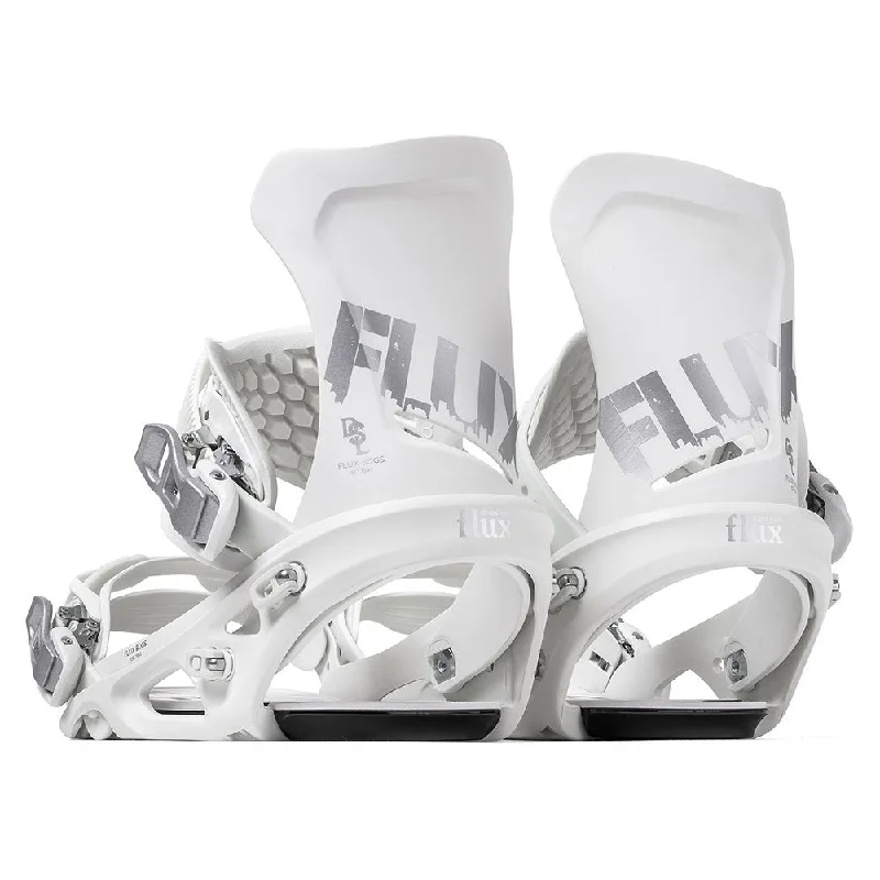 Flux DSL Snowboard Bindings Mens White