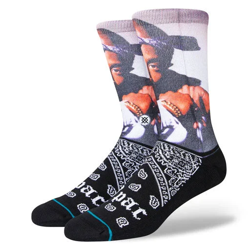 Stance Tupac Makaveli Crew Sock