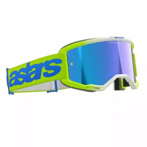 Alpinestars Vision 5 Blaze Goggles Yellow / Blue / Mirror Blue