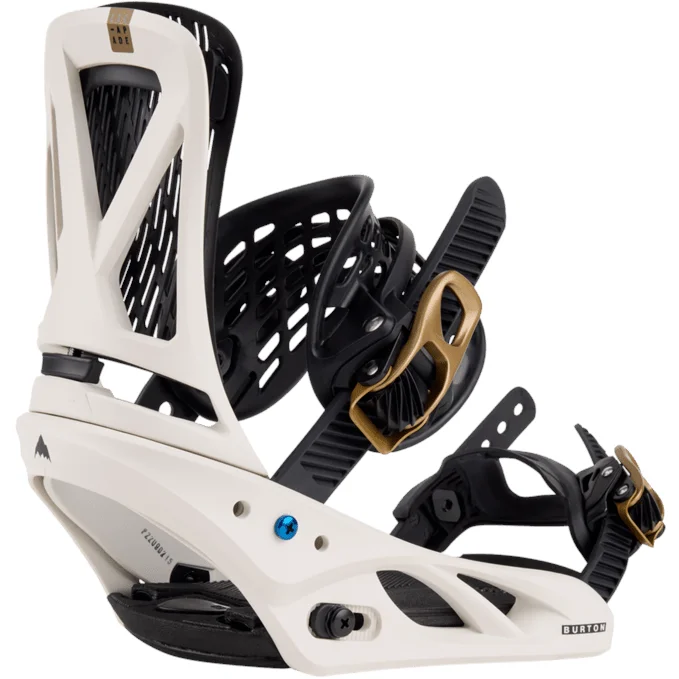 Burton Escapade Snowboard Bindings Womens White / Gold