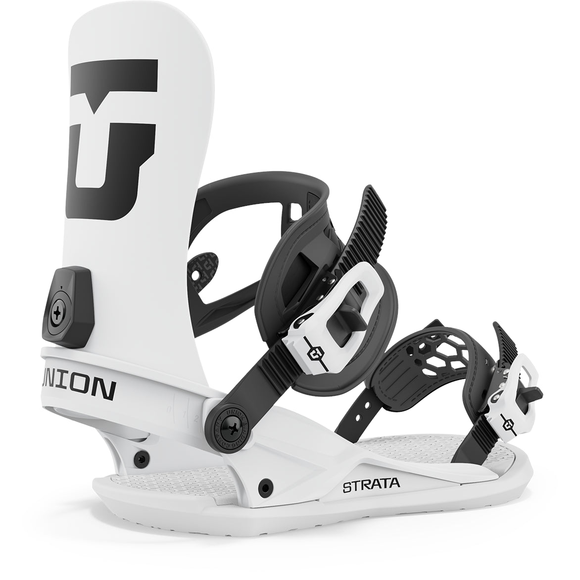 Union Strata Snowboard Bindings Mens White