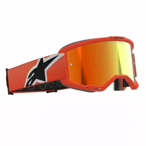 Alpinestars Vision 5 Corp Goggles Orange / Mirror Red