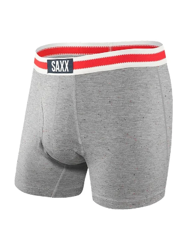 Saxx Ultra Boxer Brief Fly Grey Htr Sock