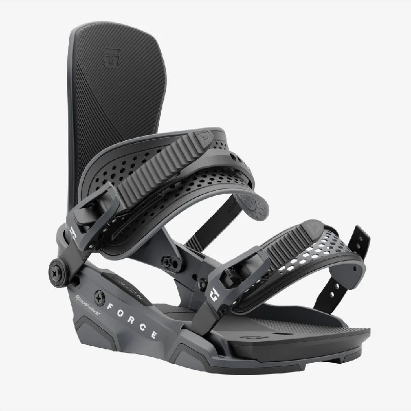 Union Force Team HB Snowboard Bindings - Gunmetal 2025