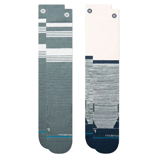 Stance Men's Freeton 2Pk Teal Snowboard Sock 2024