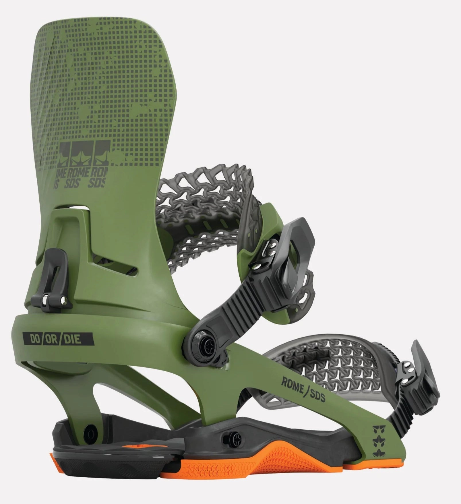 Rome DOD Snowboard Bindings Mens Hunter Green