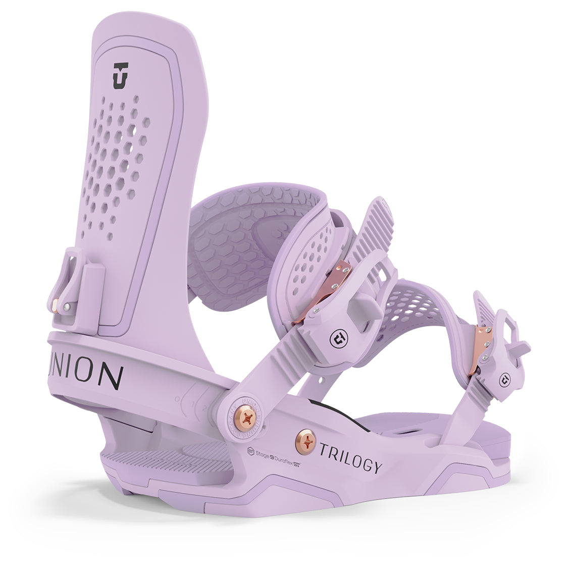 Union Trilogy Snowboard Bindings Womens Lilac