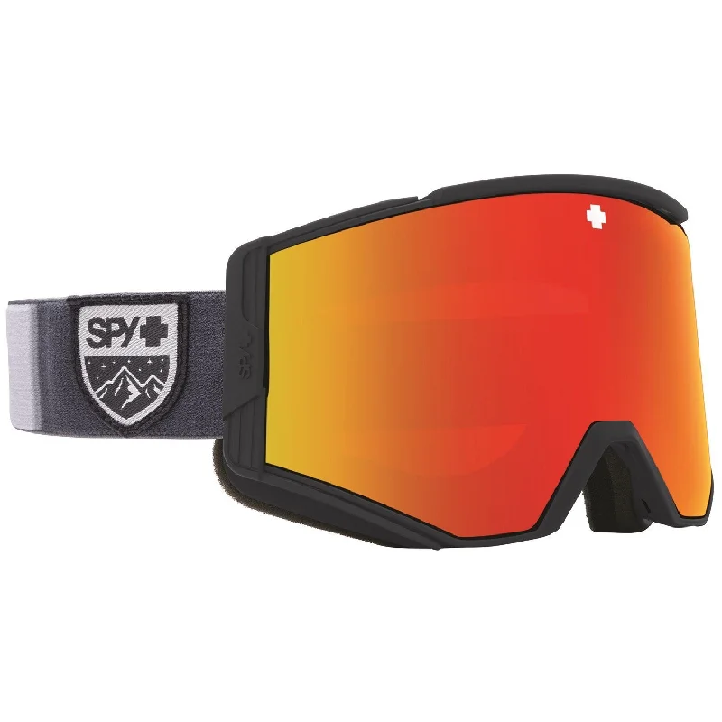 Spy Ace Goggles Colourblock Gray HD Plus Bronze with Red Spectra Mirror + Spare Lens