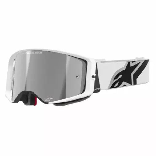 Alpinestars Supertech Corp Goggles White / Mirror Silver