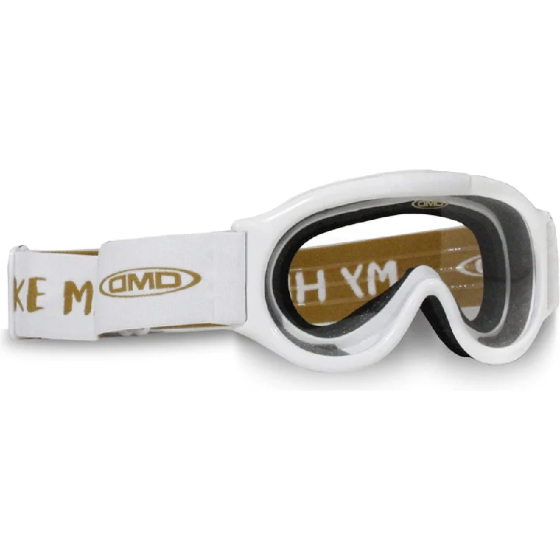 DMD Ghost Goggles White With Clear Lens