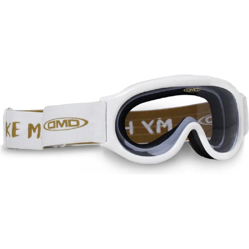 DMD Ghost Goggles White With Smoke Lens