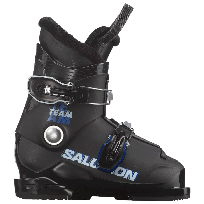 Salomon Youth Team T2 Ski Boot 2025 Black/Race Blue/White