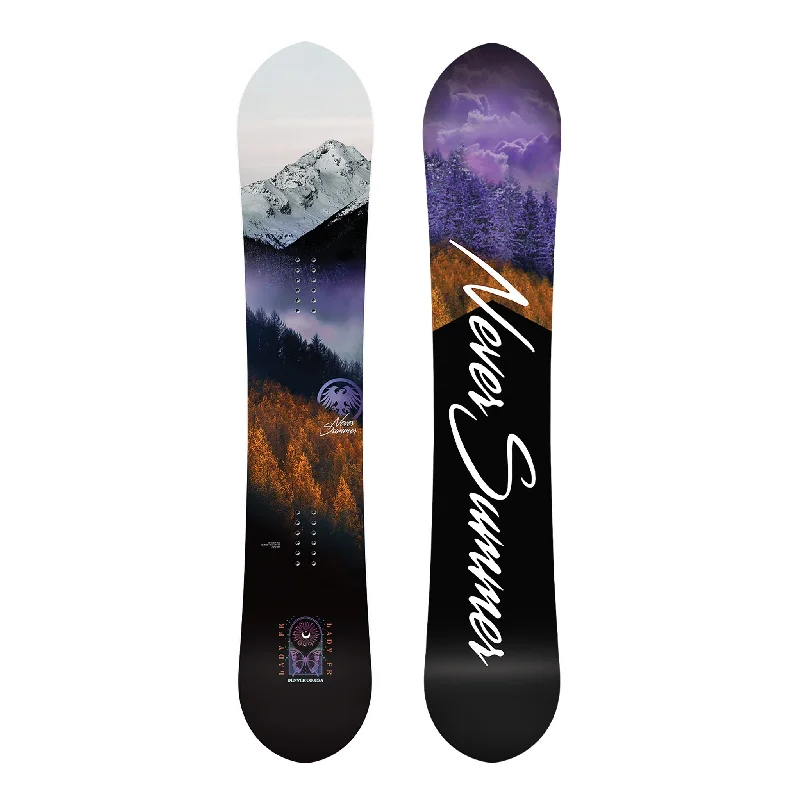 Never Summer Women's Lady FR Snowboard 2025