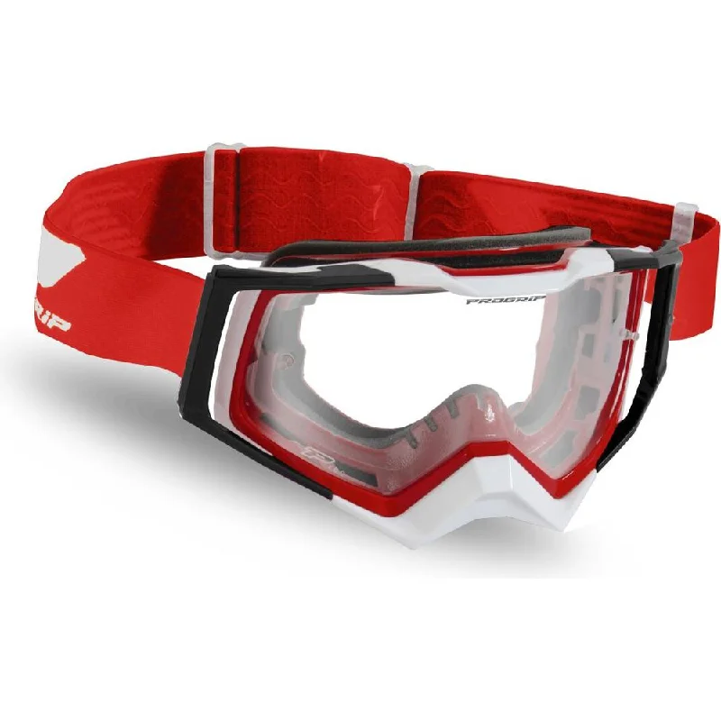 Pro Grip Rapid 3309 Goggles Black / Red / White / Clear