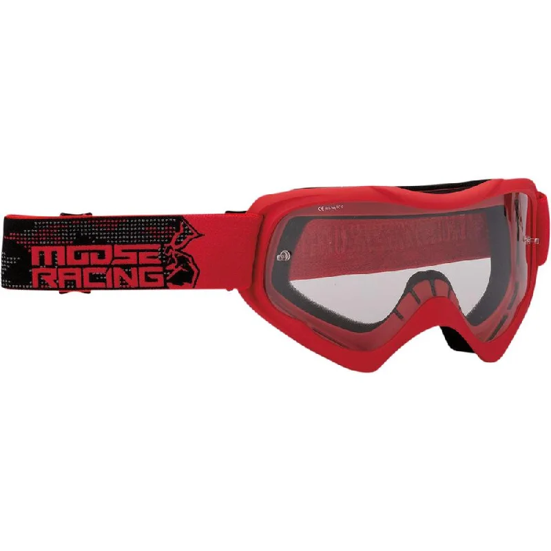 Moose Racing Qualifier Agroid Goggles Red