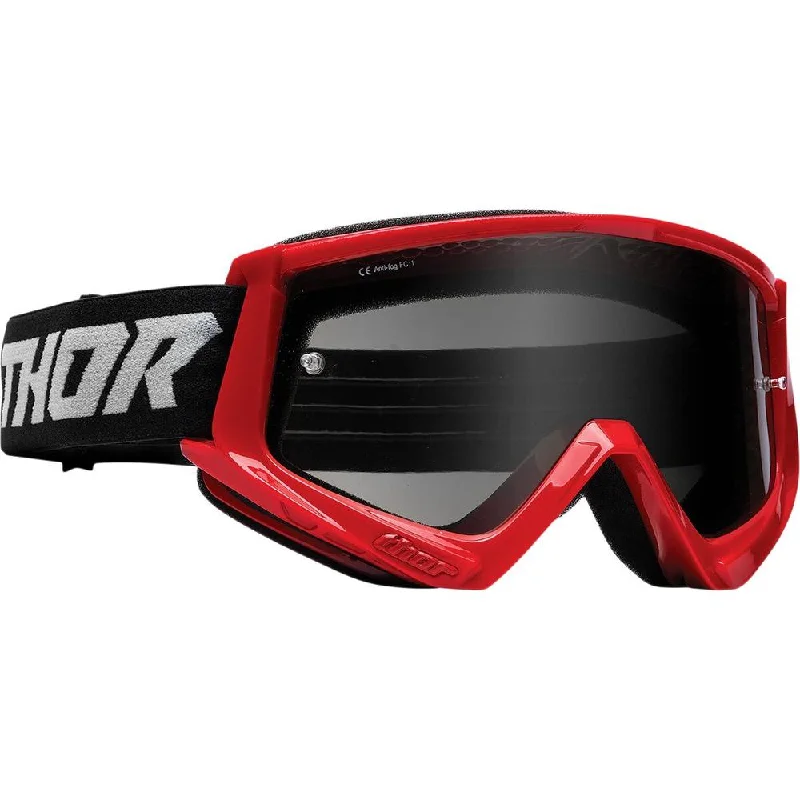 Thor Combat Sand Racer Goggles Grey / Red