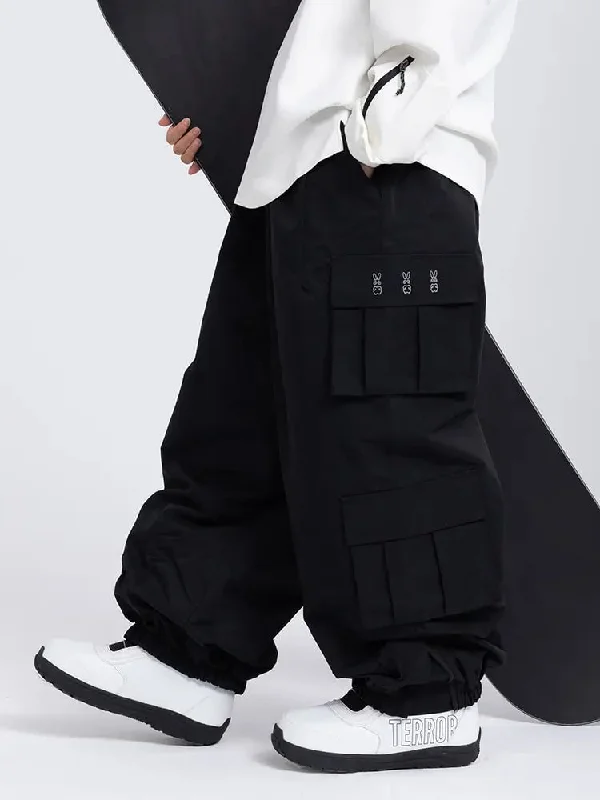 Adult Cargo Baggy Snowboard Pants