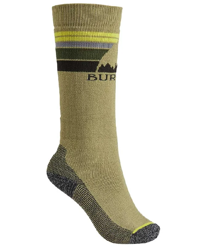 Burton Kids' Emblem Midweight Sock - Martini Olive 2022