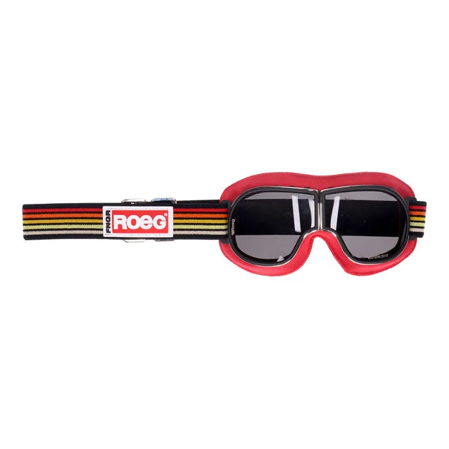 Roeg Jettson Foundry Goggles Black And Striped Strap