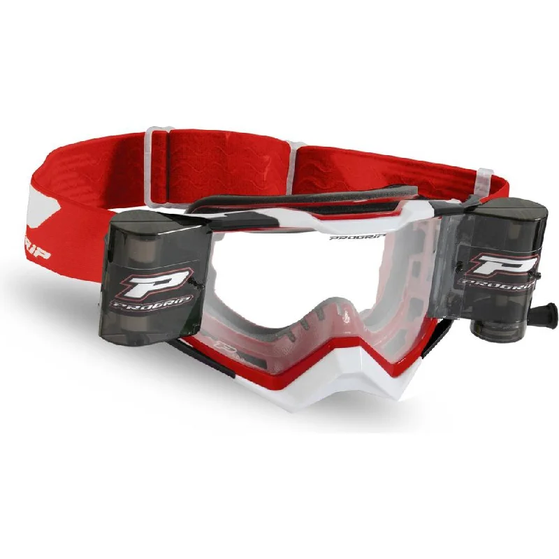 Pro Grip Rapid 3309 Goggles With Roll-Off System Black / Red / White