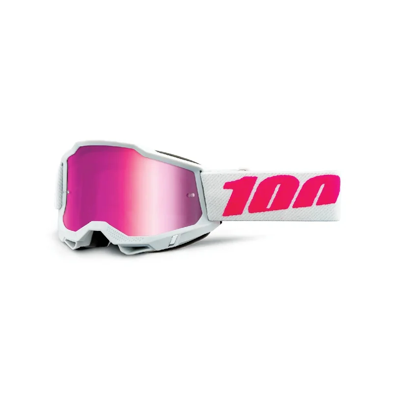 100% Accuri 2 Youth Goggles Keetz / Mirror Pink Lens