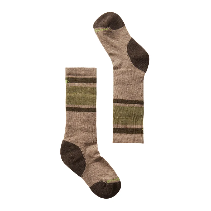 Smartwool Kids' Wintersport Full Cushion Stripe Over The Calf Socks