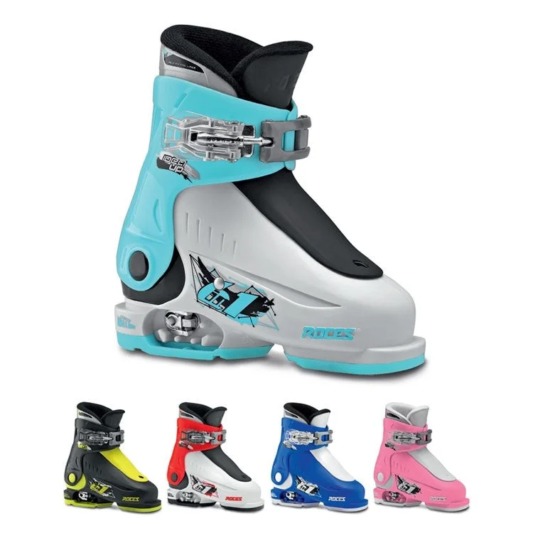 Roces IDEA Up Adjustable Youth Ski Boots | Size 16.0-18.5 (Open Box Return)