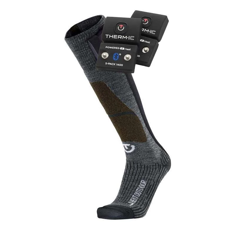 Thermic Powersocks Heat Fusion-Uni + S-Pack 1400BT Heated Socks