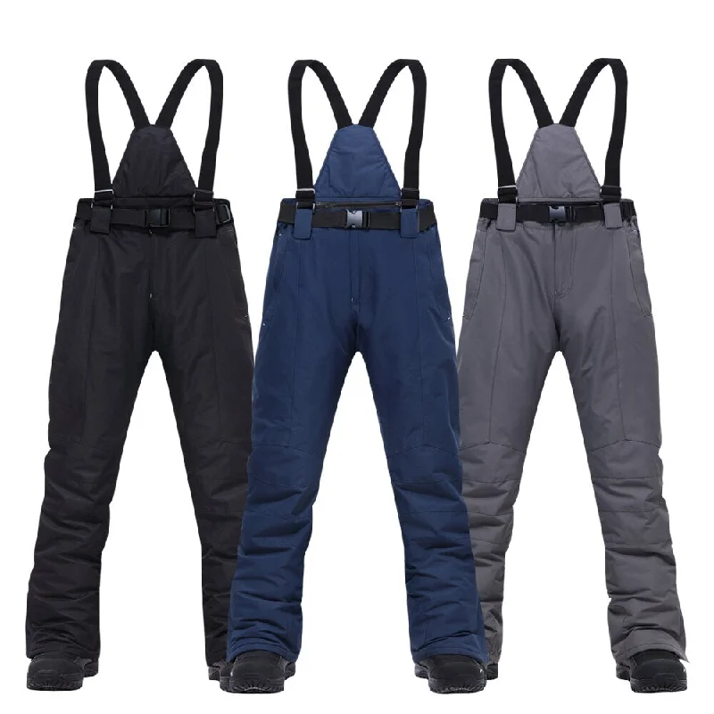 MUTUSNOW Warm Ski Sallopets / Pants With Suspenders