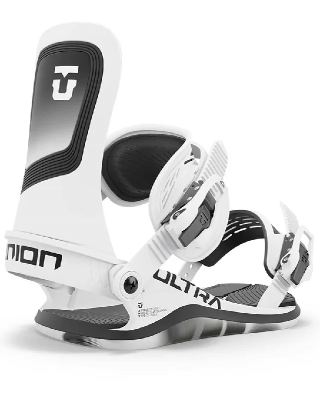 Ultra Womens Snowboard Bindings - White 2025