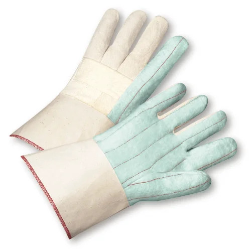 Hot Mill Gloves, GG42SI, PE Laminated 4.5" Cuff, 12PK