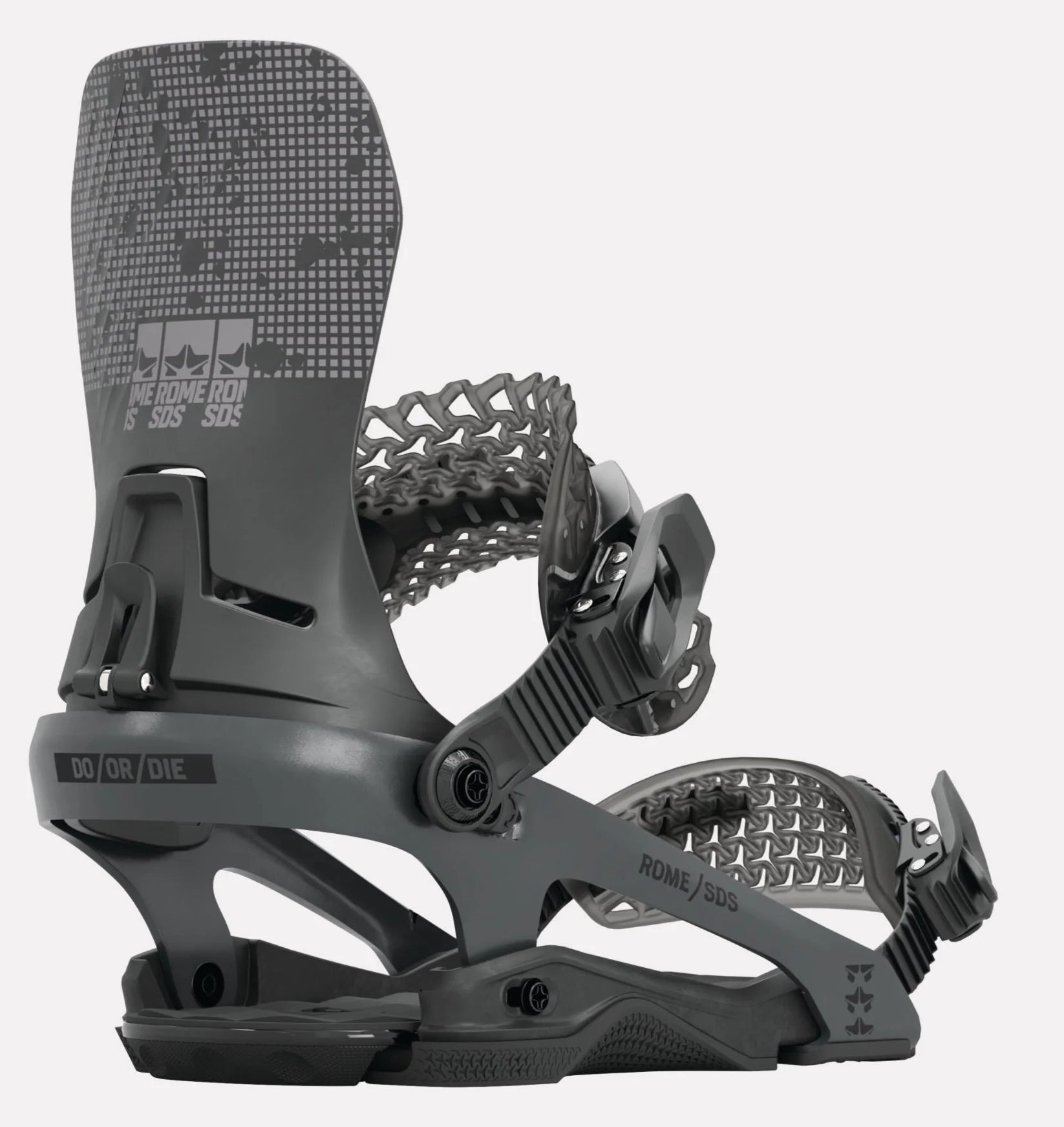 Rome DOD Snowboard Bindings Mens Black